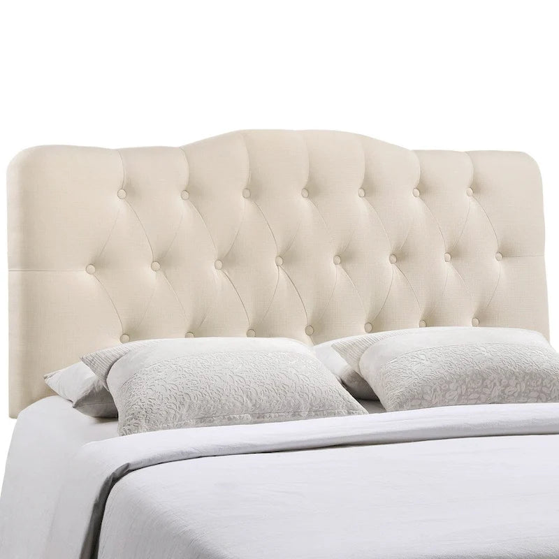 The Gray Barn Burr Hollow Stoff-Kopfteil für Kingsize-Bett